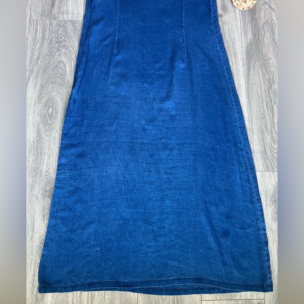 Calvin Klein Blue Midi Tank Dress - Picture 8 of 10